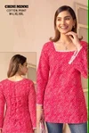 Chini Minni Vol 1 By Sangeet Cotton Printed Fancy Short Kurti Top